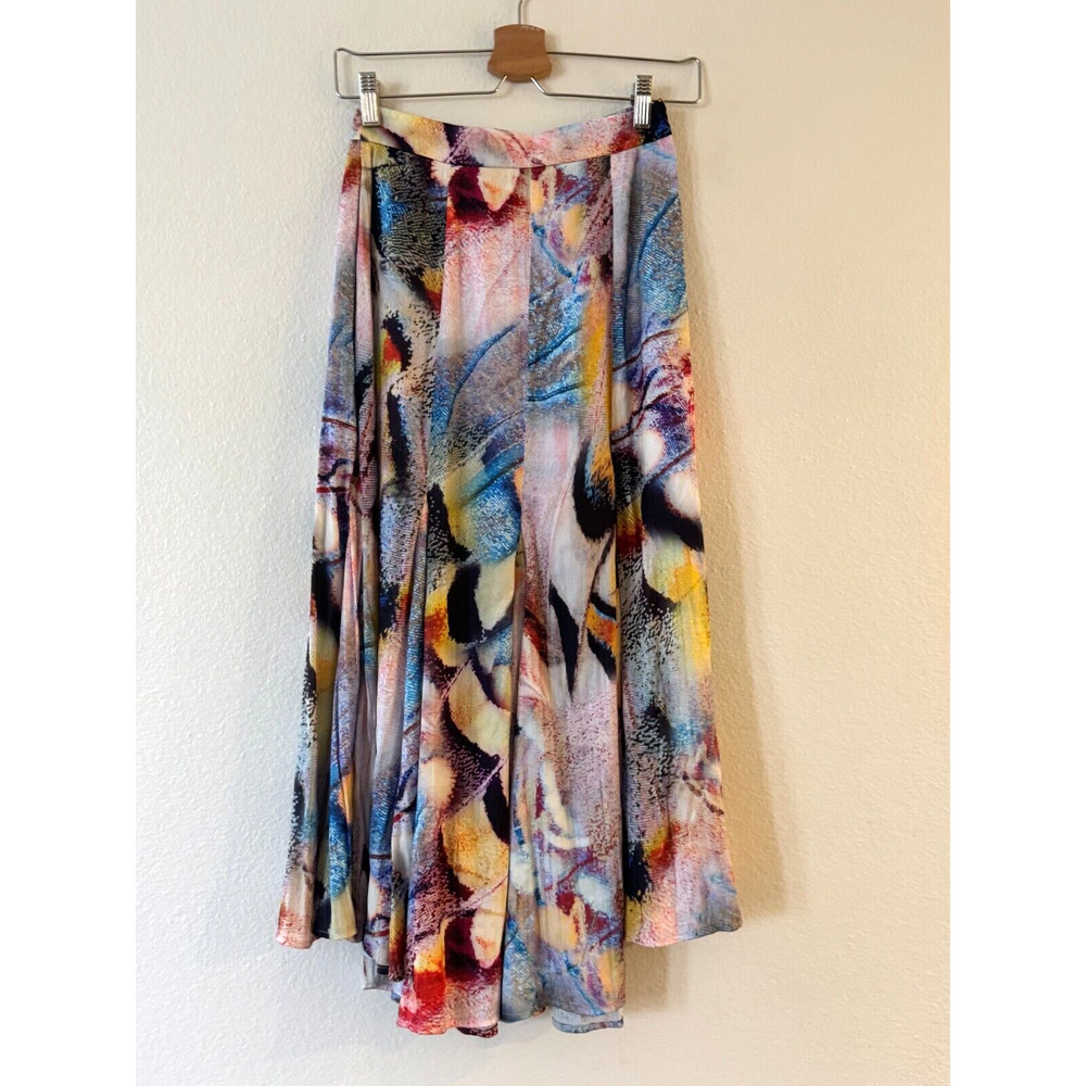 By Anthropologie A-Line Midi Skirt‎ - Picture 2 of 11